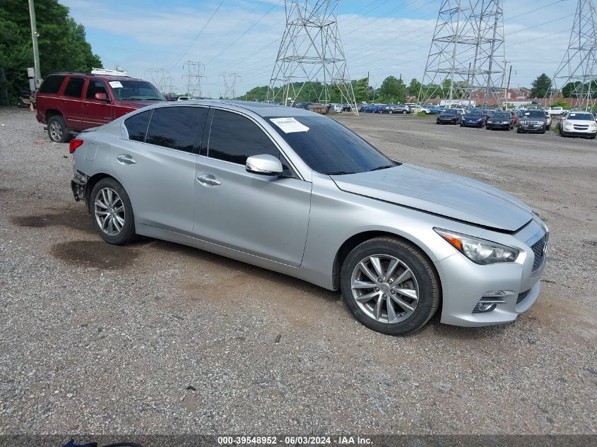 2016 Infiniti Q50 2.0T Base/2.0T Premium VIN: JN1CV7AP7GM200530 Lot: 39548952