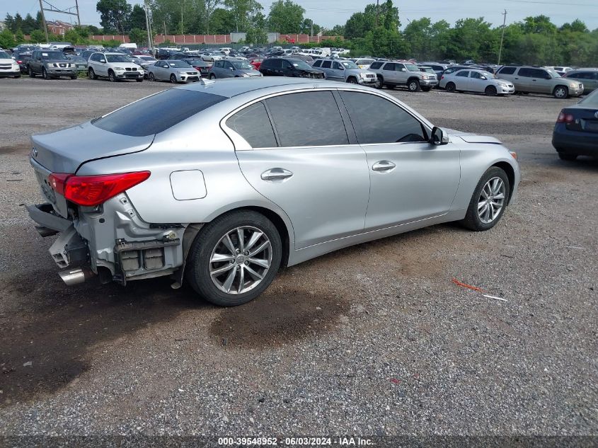 2016 Infiniti Q50 2.0T Base/2.0T Premium VIN: JN1CV7AP7GM200530 Lot: 39548952