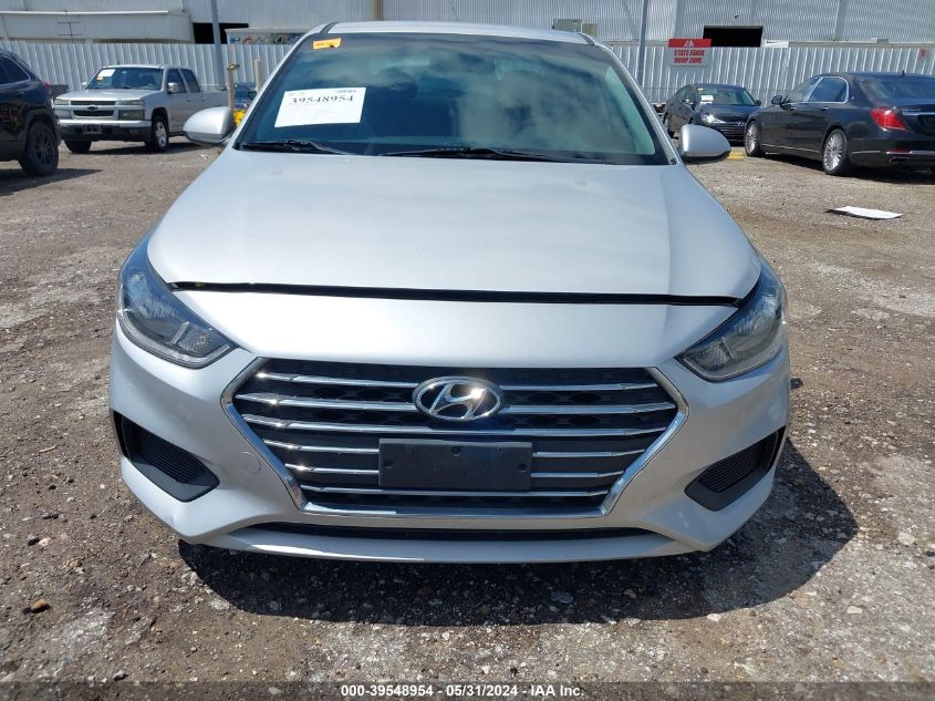 2021 Hyundai Accent Se VIN: 3KPC24A68ME134706 Lot: 39548954