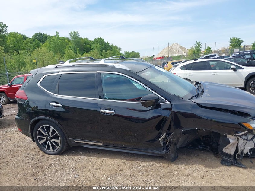 2019 Nissan Rogue Sl VIN: 5N1AT2MVXKC827966 Lot: 39548976