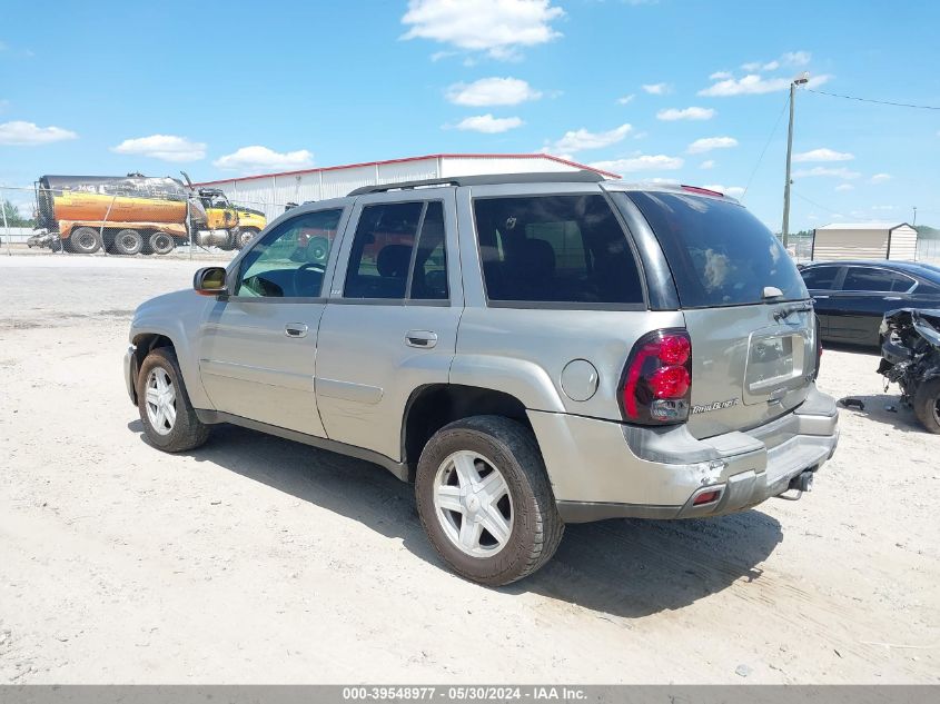 2002 Chevrolet Trailblazer Ltz VIN: 1GNDS13S622211037 Lot: 39548977