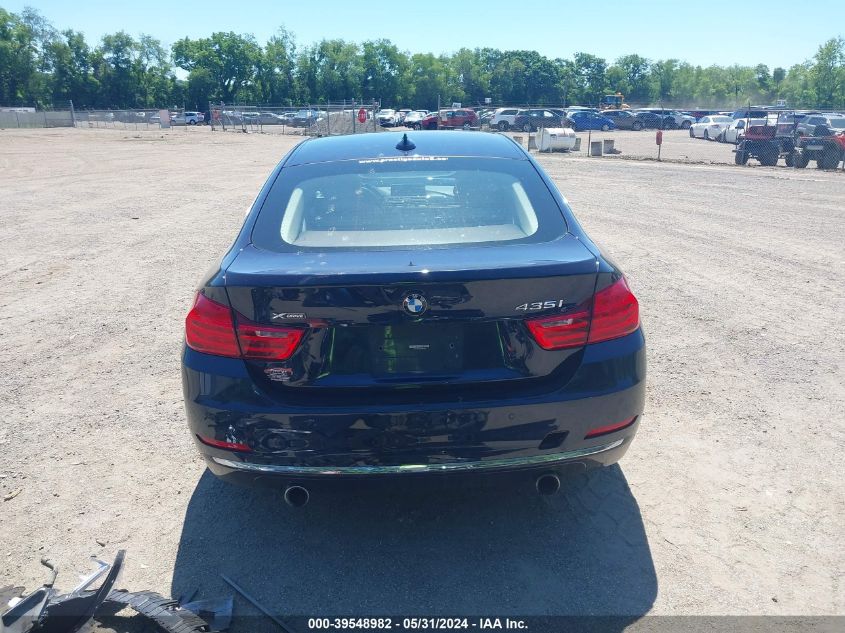 2015 BMW 435I Gran Coupe xDrive VIN: WBA4B3C53FD670189 Lot: 39548982