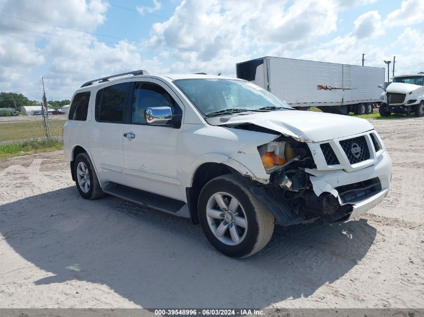 2011 Nissan Armada Sv VIN: 5N1BA0ND9BN622373 Lot: 39548996