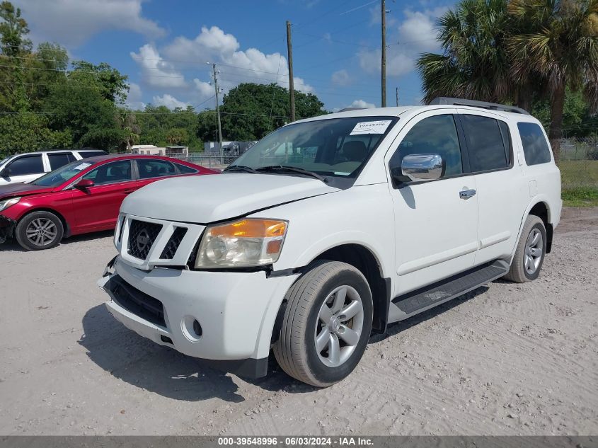 2011 Nissan Armada Sv VIN: 5N1BA0ND9BN622373 Lot: 39548996