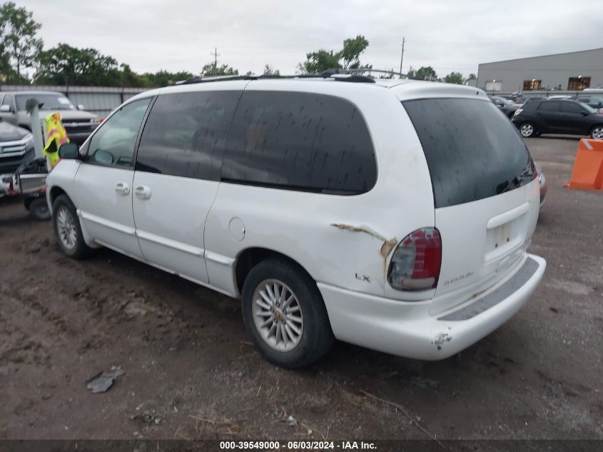 2000 Chrysler Town & Country Lx VIN: 1C4GP44G3YB743955 Lot: 39549000