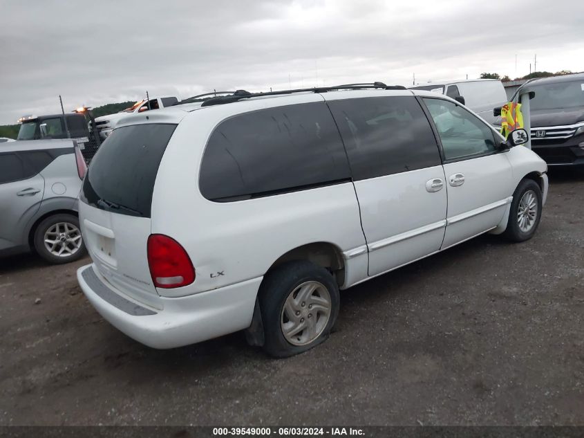 2000 Chrysler Town & Country Lx VIN: 1C4GP44G3YB743955 Lot: 39549000