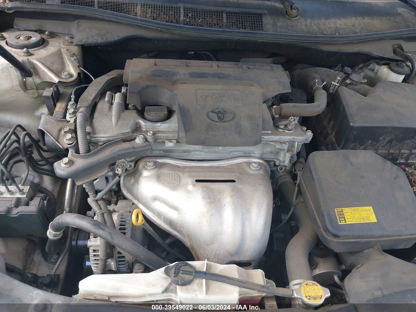 2012 Toyota Camry Le VIN: 4T1BF1FK0CU025365 Lot: 39549022