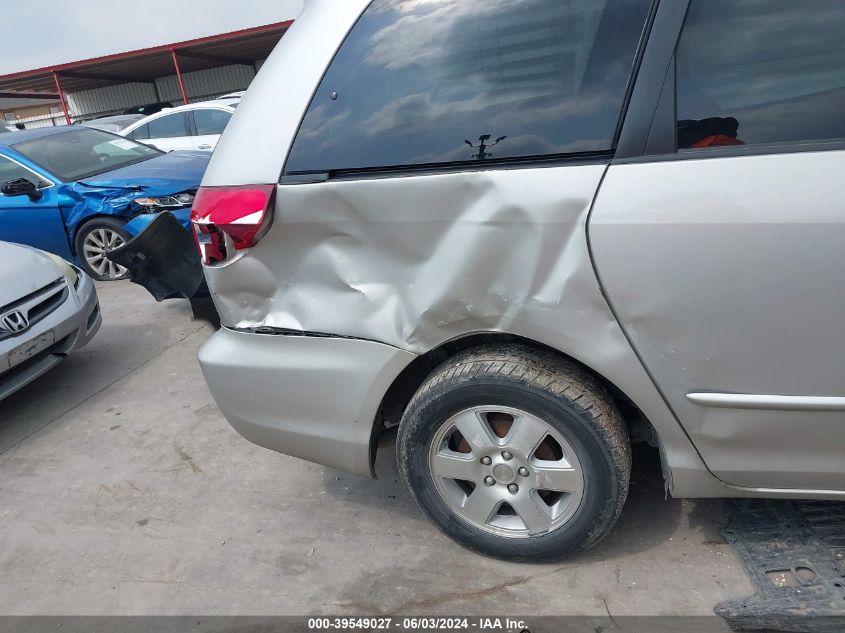 2005 Toyota Sienna Le VIN: 5TDZA23C85S382434 Lot: 39549027