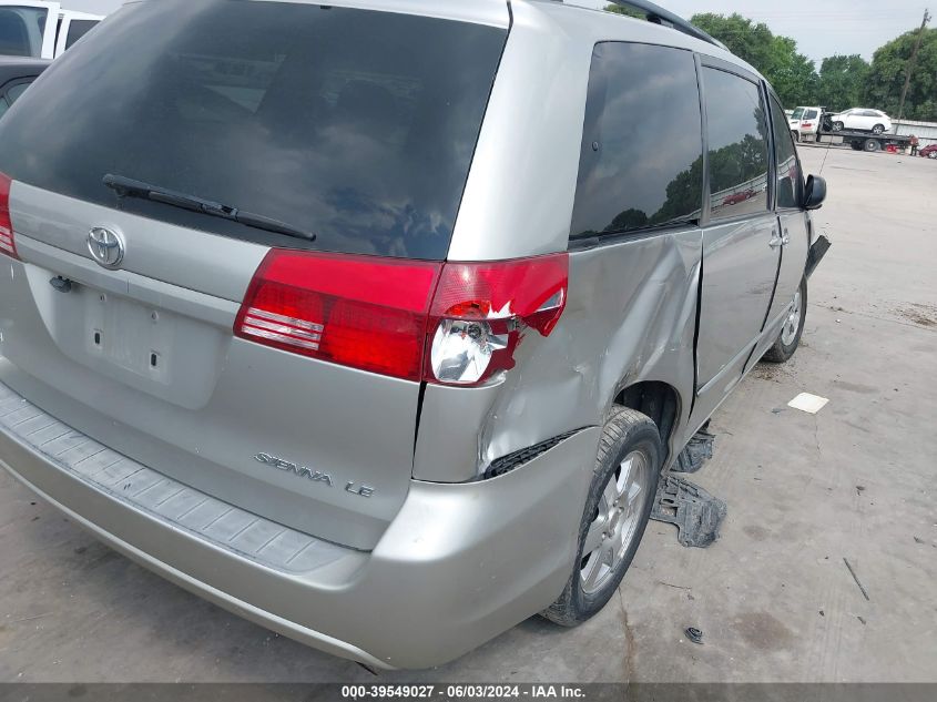 2005 Toyota Sienna Le VIN: 5TDZA23C85S382434 Lot: 39549027