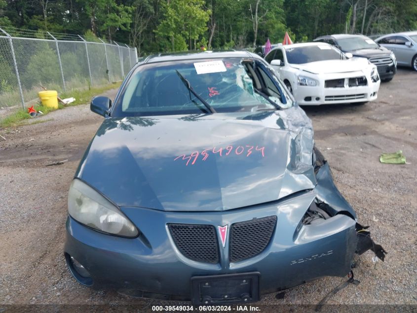 2006 Pontiac Grand Prix Gt VIN: 2G2WR554361299736 Lot: 39549034