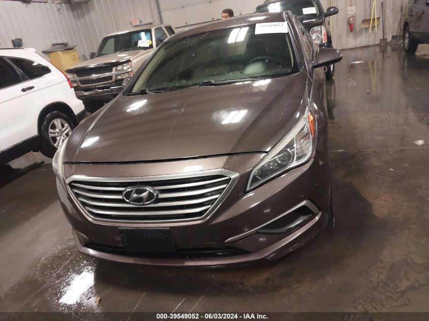 2017 Hyundai Sonata VIN: 5NPE24AF6HH530207 Lot: 39549052