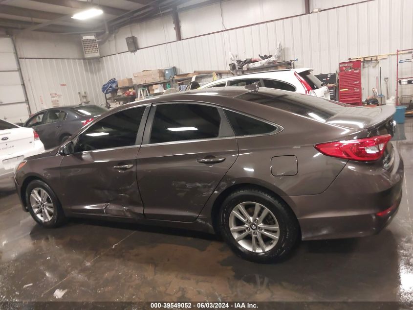 2017 Hyundai Sonata VIN: 5NPE24AF6HH530207 Lot: 39549052