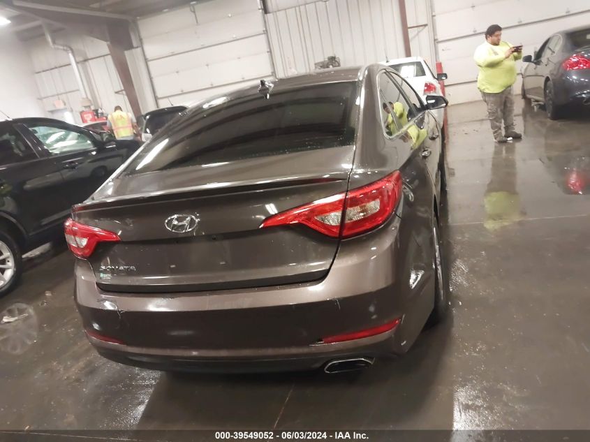 2017 Hyundai Sonata VIN: 5NPE24AF6HH530207 Lot: 39549052