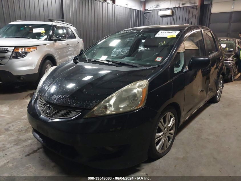 2009 Honda Fit Sport VIN: JHMGE88699S003857 Lot: 39549063