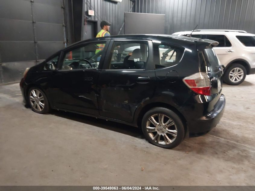 2009 Honda Fit Sport VIN: JHMGE88699S003857 Lot: 39549063