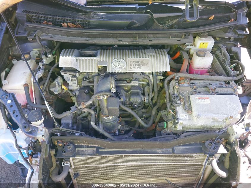 2012 Toyota Prius Three VIN: JTDKN3DU8C5424705 Lot: 39549082