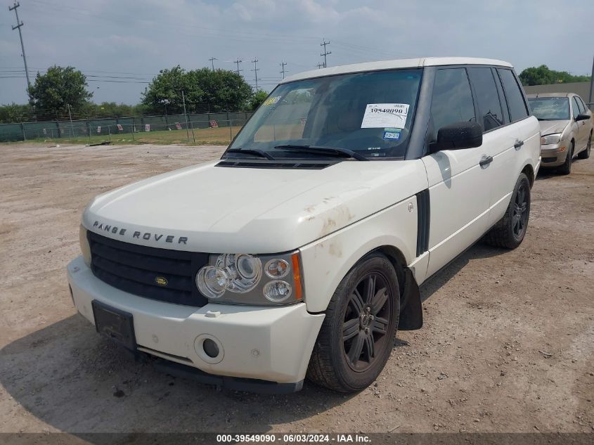 2006 Land Rover Range Rover Hse VIN: SALME15426A217677 Lot: 39549090