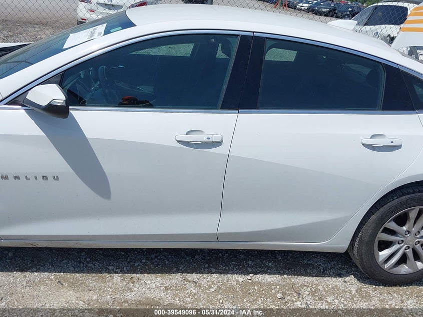 2018 Chevrolet Malibu Lt VIN: 1G1ZD5STXJF163049 Lot: 39549096