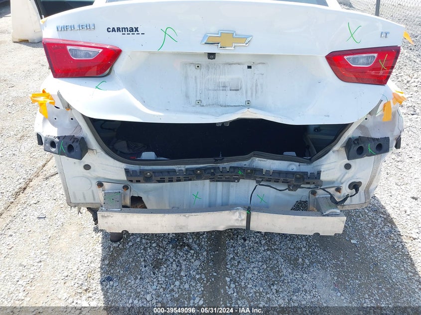 2018 Chevrolet Malibu Lt VIN: 1G1ZD5STXJF163049 Lot: 39549096