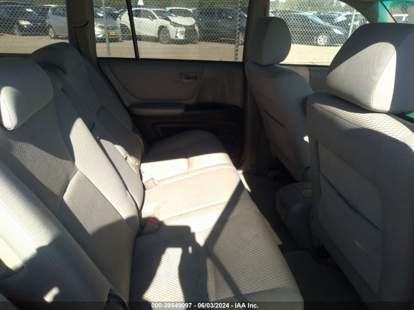 2007 Toyota Highlander V6 VIN: JTEEP21A270211355 Lot: 39549097