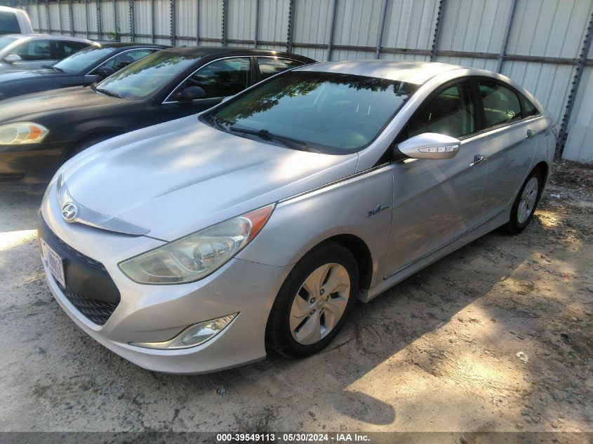 2014 Hyundai Sonata Hybrid VIN: KMHEC4A44EA116756 Lot: 39549113