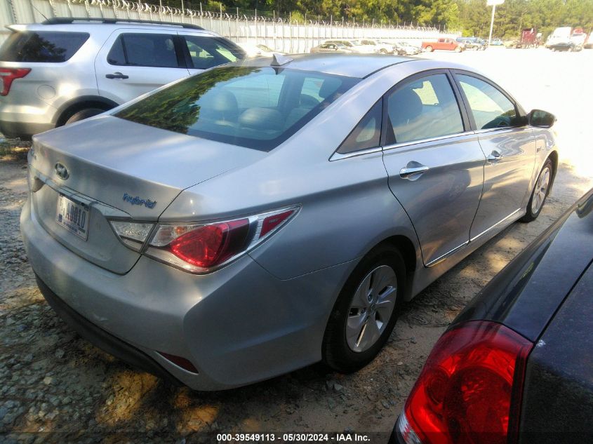 2014 Hyundai Sonata Hybrid VIN: KMHEC4A44EA116756 Lot: 39549113