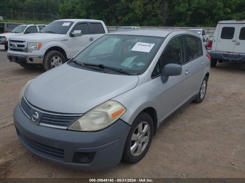 2007 Nissan Versa 1.8Sl VIN: 3N1BC13EX7L427747 Lot: 39549140