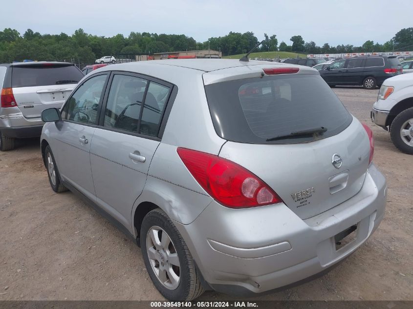 2007 Nissan Versa 1.8Sl VIN: 3N1BC13EX7L427747 Lot: 39549140