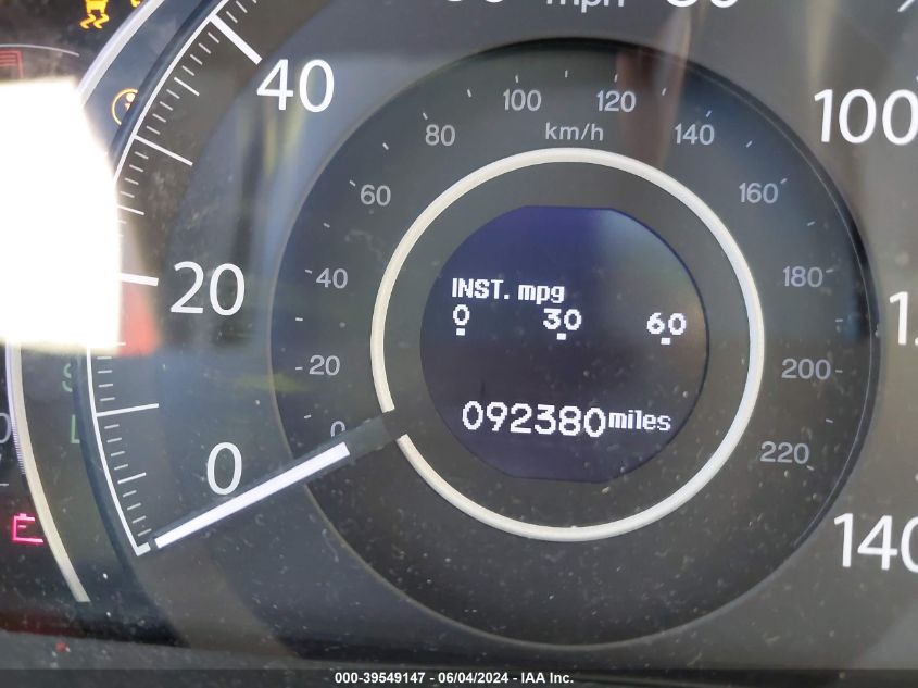 2015 Honda Cr-V Touring VIN: 5J6RM4H9XFL113641 Lot: 39549147