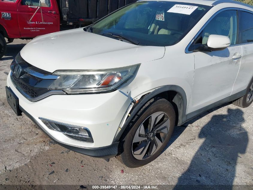 2015 Honda Cr-V Touring VIN: 5J6RM4H9XFL113641 Lot: 39549147