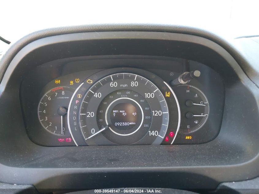 2015 Honda Cr-V Touring VIN: 5J6RM4H9XFL113641 Lot: 39549147