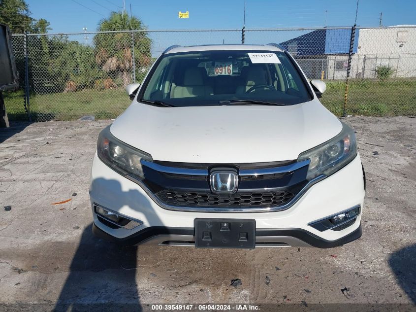 2015 Honda Cr-V Touring VIN: 5J6RM4H9XFL113641 Lot: 39549147