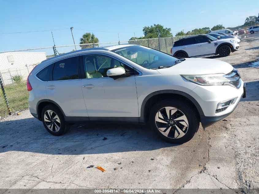 2015 Honda Cr-V Touring VIN: 5J6RM4H9XFL113641 Lot: 39549147