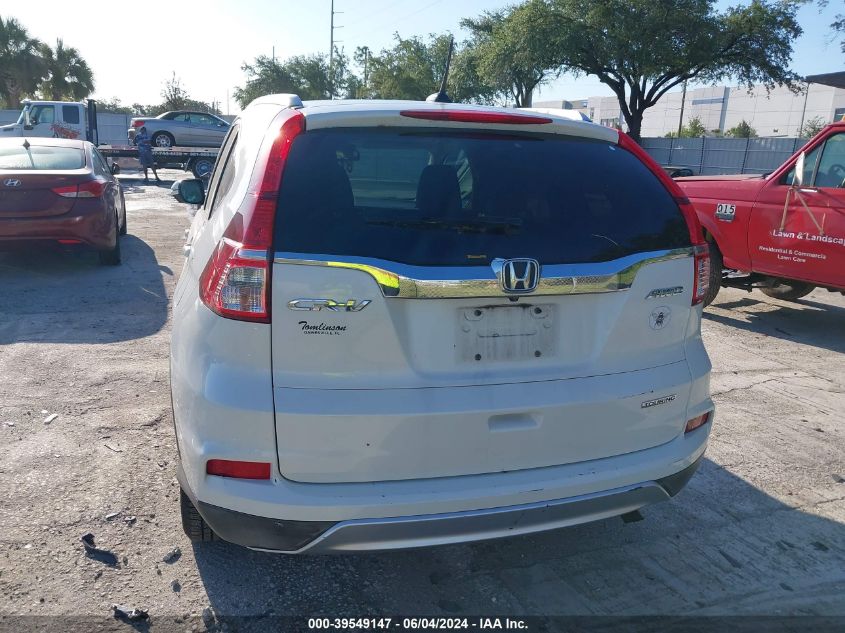 2015 Honda Cr-V Touring VIN: 5J6RM4H9XFL113641 Lot: 39549147