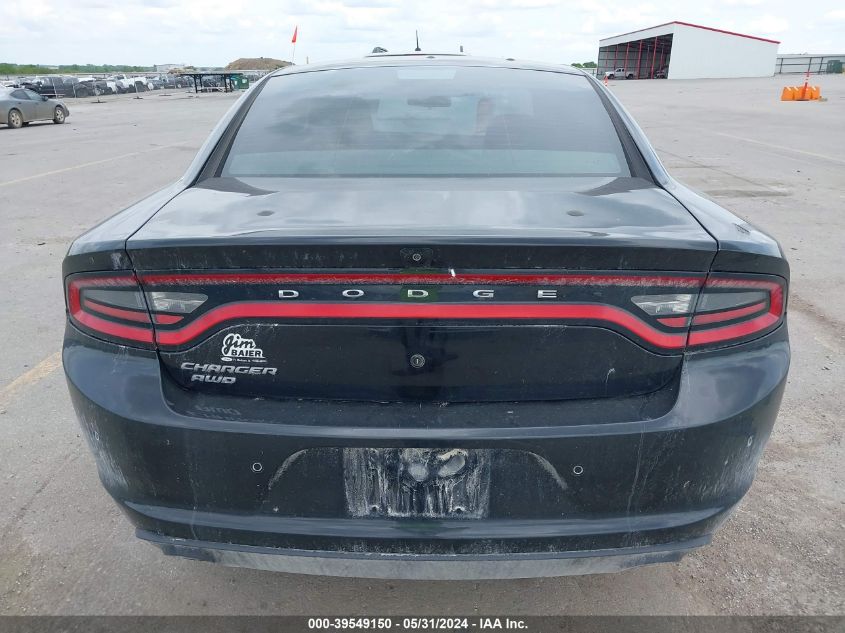 2017 Dodge Charger Police Awd VIN: 2C3CDXKT3HH596315 Lot: 39549150