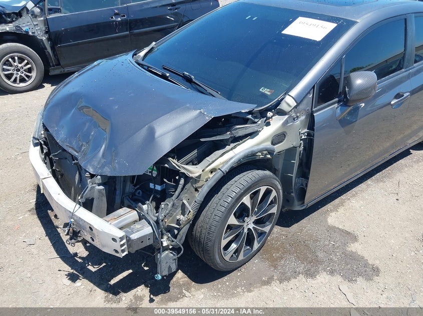2013 Honda Civic Si VIN: 2HGFB6E55DH709134 Lot: 39549156