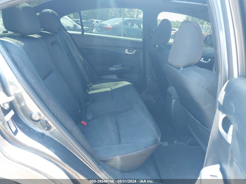 2013 Honda Civic Si VIN: 2HGFB6E55DH709134 Lot: 39549156