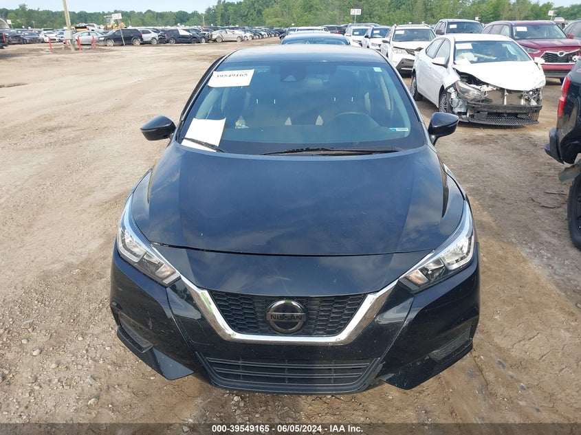 2021 Nissan Versa Sv Xtronic Cvt VIN: 3N1CN8EV2ML840990 Lot: 39549165