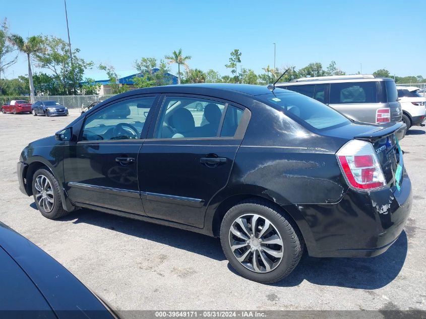 2011 Nissan Sentra 2.0/2.0S/Sr/2.0Sl VIN: 3N1AB6AP9BL651021 Lot: 39549171