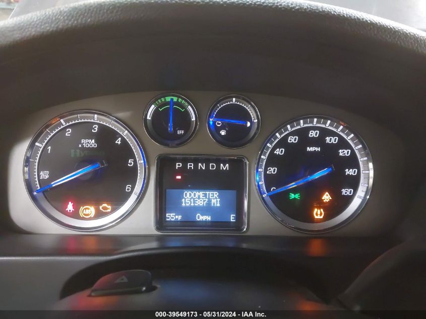 2010 Cadillac Escalade Hybrid Standard VIN: 1GYUKEEJ0AR163166 Lot: 39549173