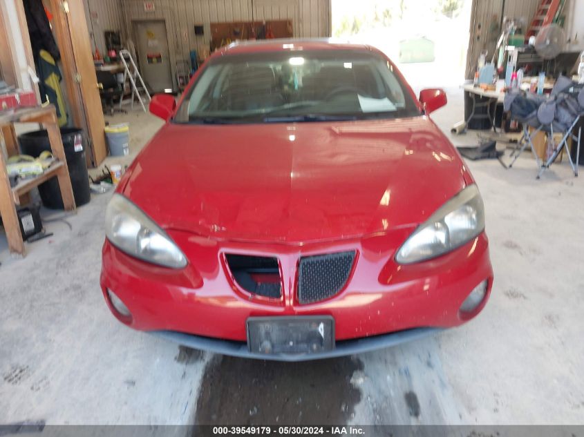 2008 Pontiac Grand Prix VIN: 2G2WP552681122363 Lot: 39549179