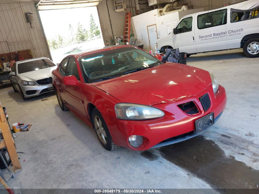 2008 Pontiac Grand Prix VIN: 2G2WP552681122363 Lot: 39549179