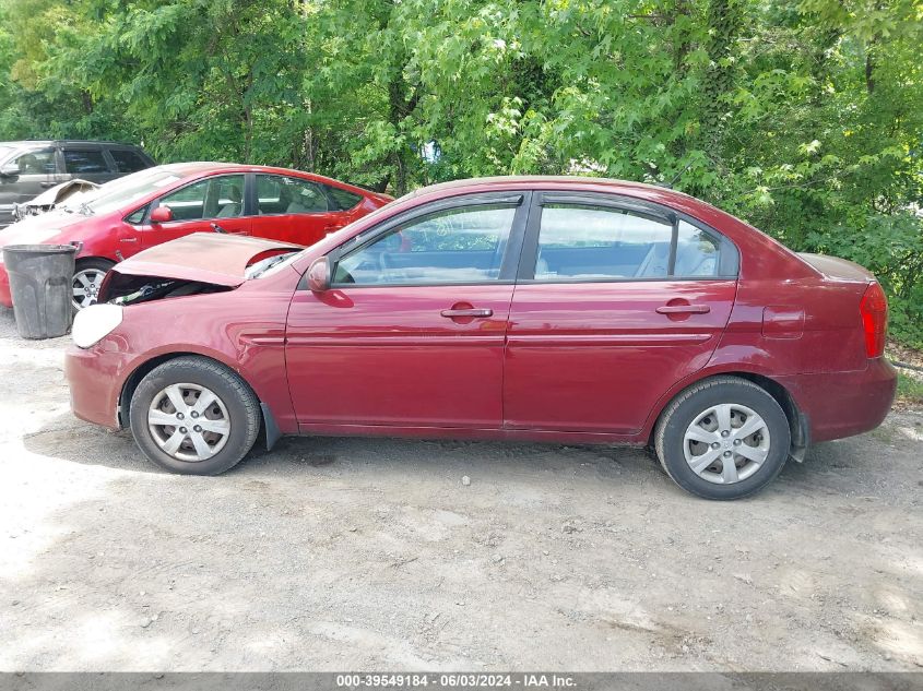 2010 Hyundai Accent Gls VIN: KMHCN4AC3AU487442 Lot: 39549184
