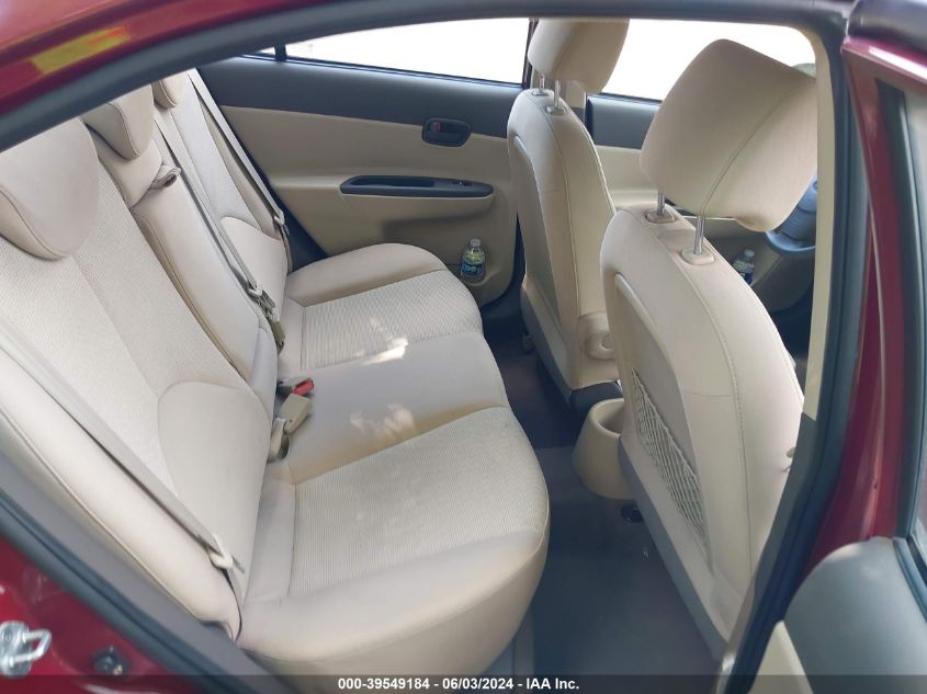 2010 Hyundai Accent Gls VIN: KMHCN4AC3AU487442 Lot: 39549184