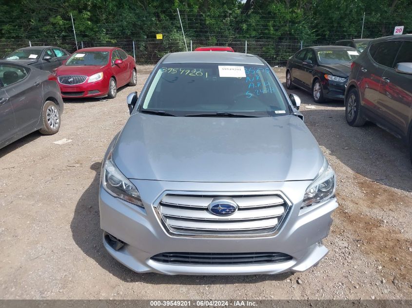 2017 Subaru Legacy 2.5I Premium VIN: 4S3BNAF61H3054770 Lot: 39549201