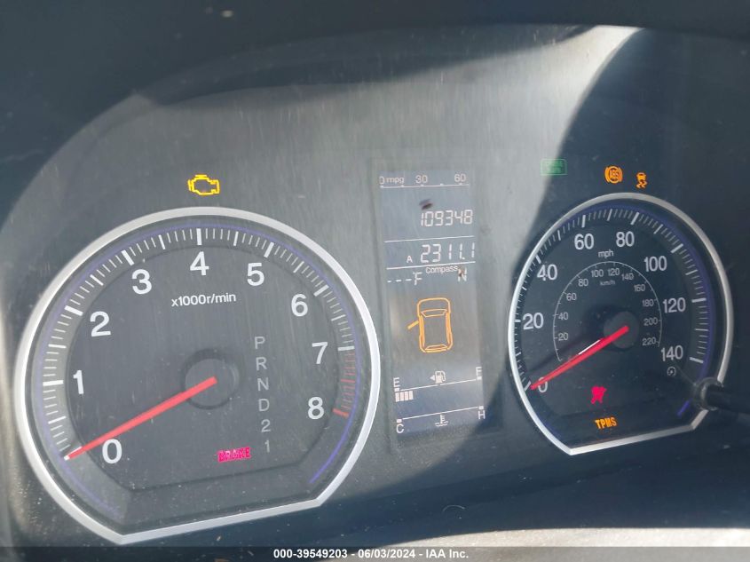 2010 Honda Cr-V Ex-L VIN: 5J6RE4H74AL056499 Lot: 39549203