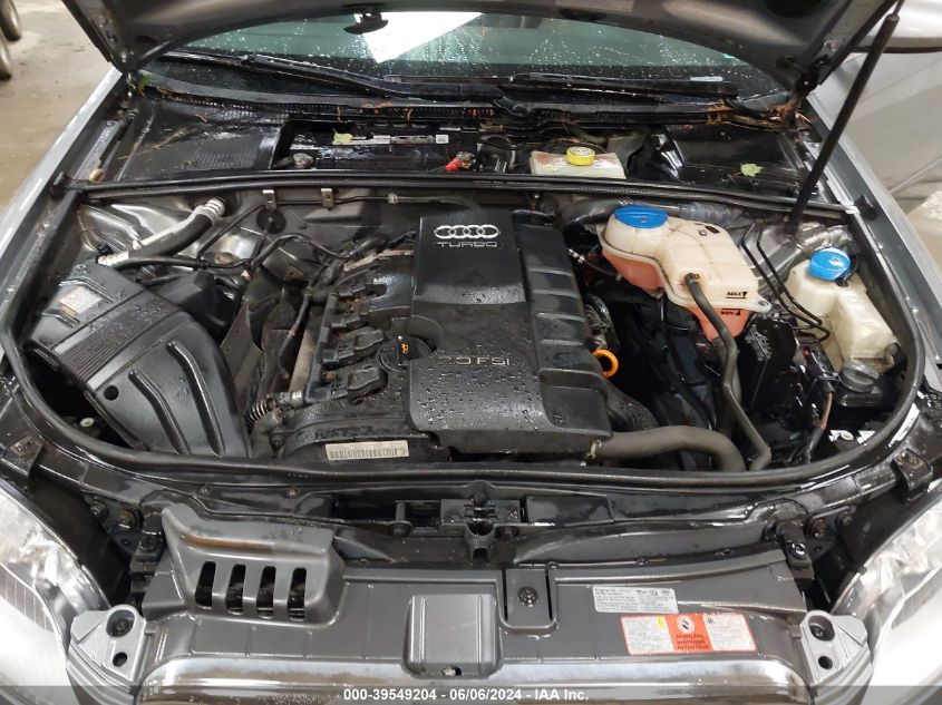 2008 Audi A4 2.0T/2.0T Avant Special Edition VIN: WAUKF78E98A168030 Lot: 39549204