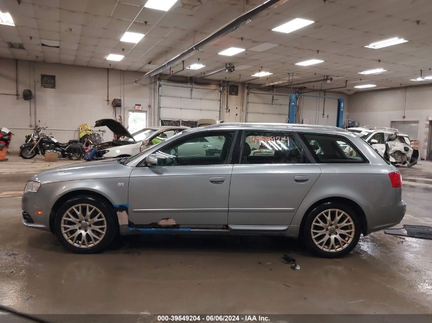 2008 Audi A4 2.0T/2.0T Avant Special Edition VIN: WAUKF78E98A168030 Lot: 39549204