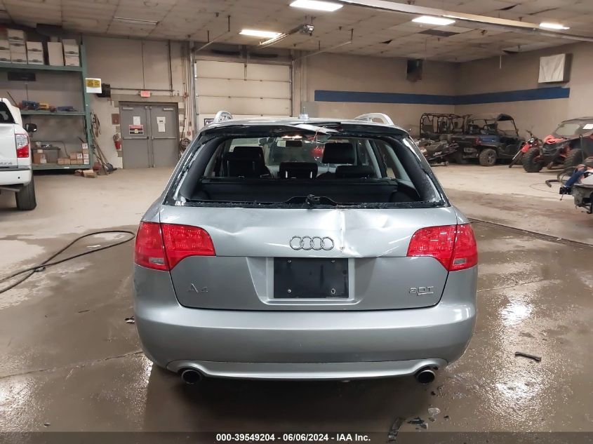 2008 Audi A4 2.0T/2.0T Avant Special Edition VIN: WAUKF78E98A168030 Lot: 39549204