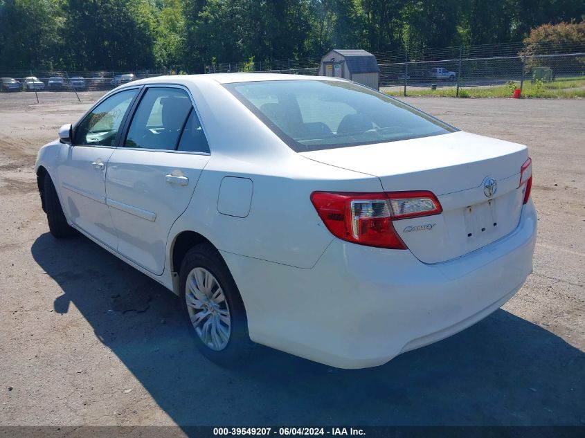 2012 Toyota Camry Le VIN: 4T4BF1FK1CR271511 Lot: 39549207